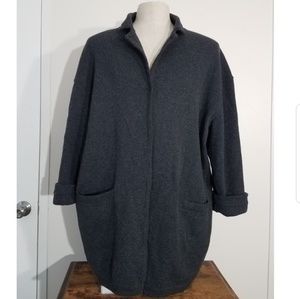 Unisex dark grey coat